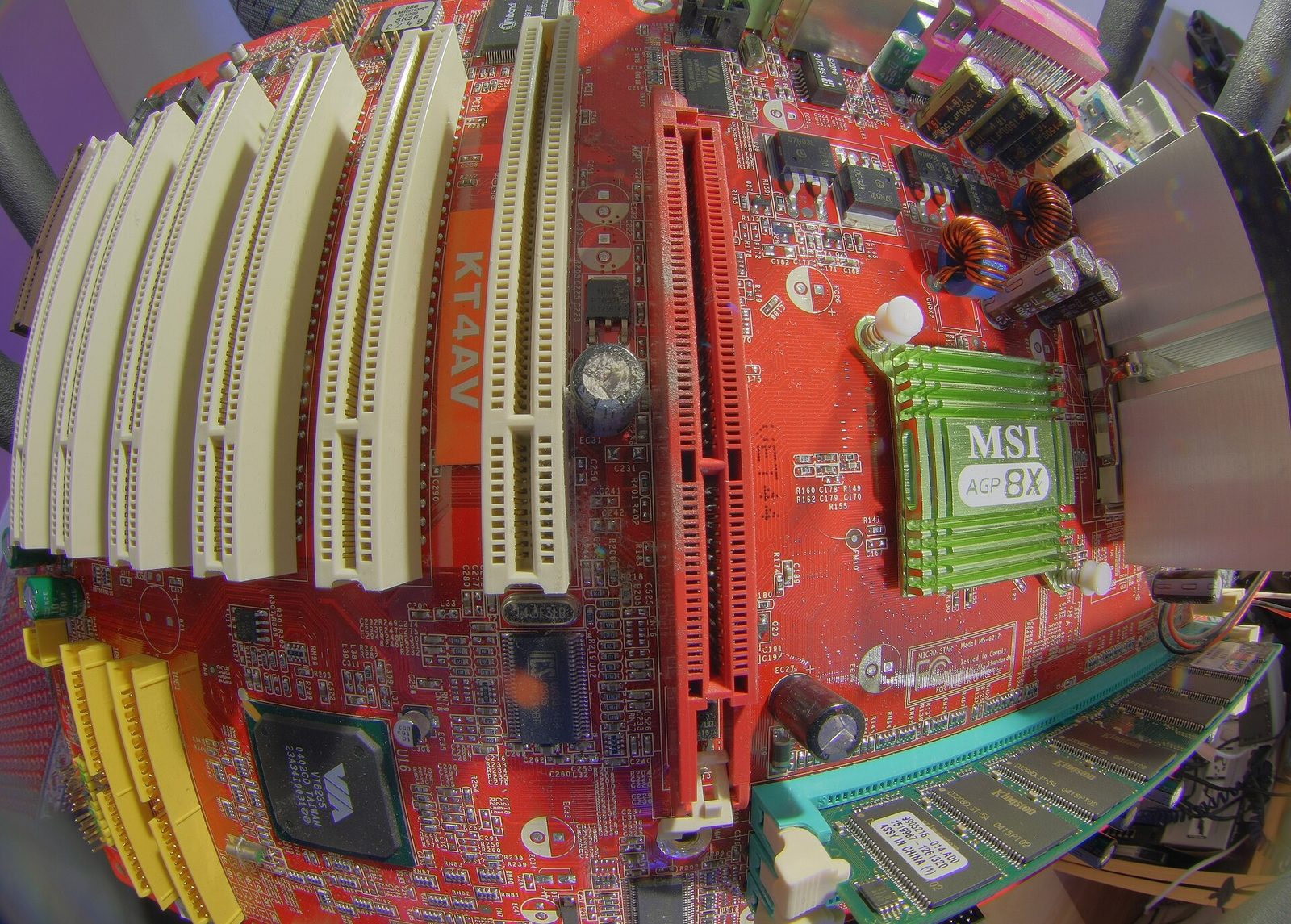 Placa de circuito impresso, macro